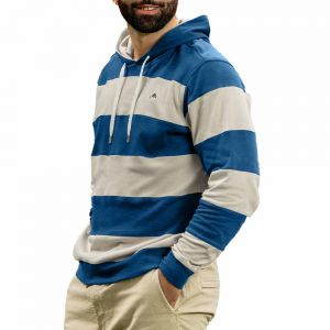 Sueter Rugby combinado con capucha - Urban Mode - Caballero